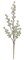 Select Artificials Frosted Metallic Glitter Berry Artificial Christmas Spray - 18" - Champagne Gold